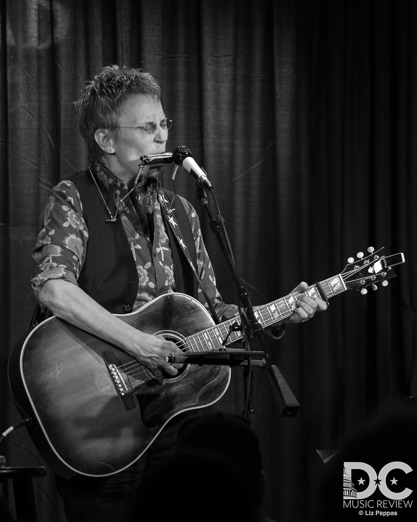 Mary Gauthier performs at Rams Head On Stage on March 27, 2024