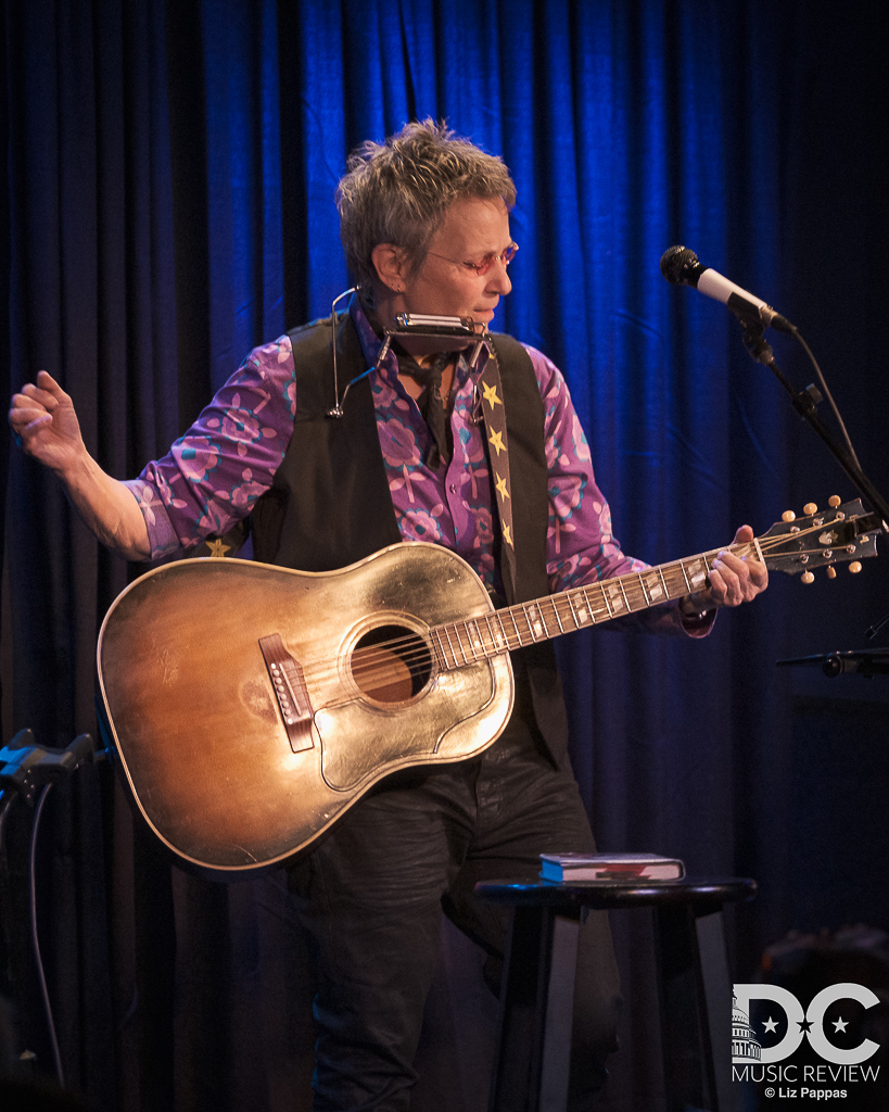 Mary Gauthier performs at Rams Head On Stage on March 27, 2024