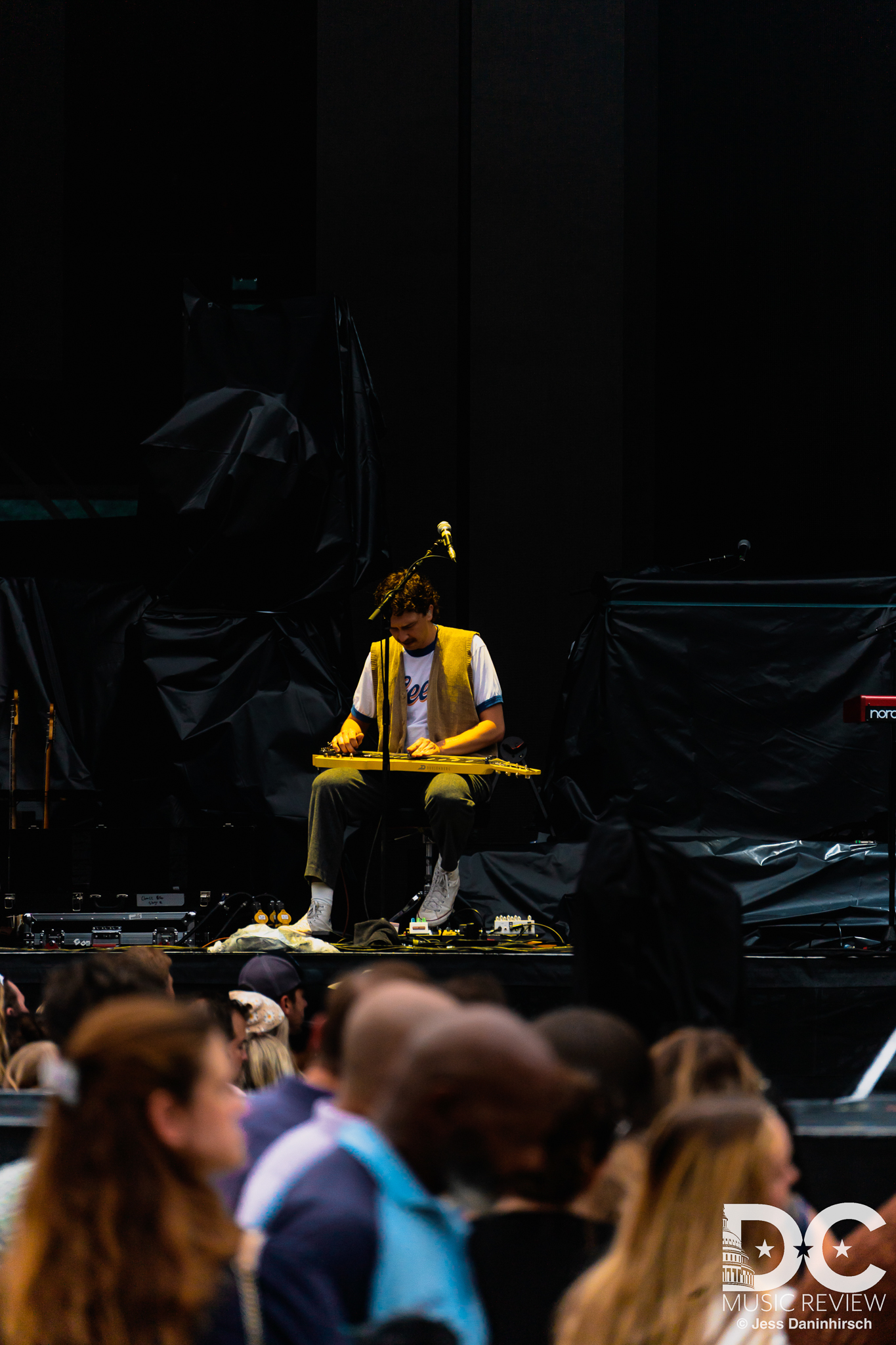 Chance Peña performs at Nationals Park