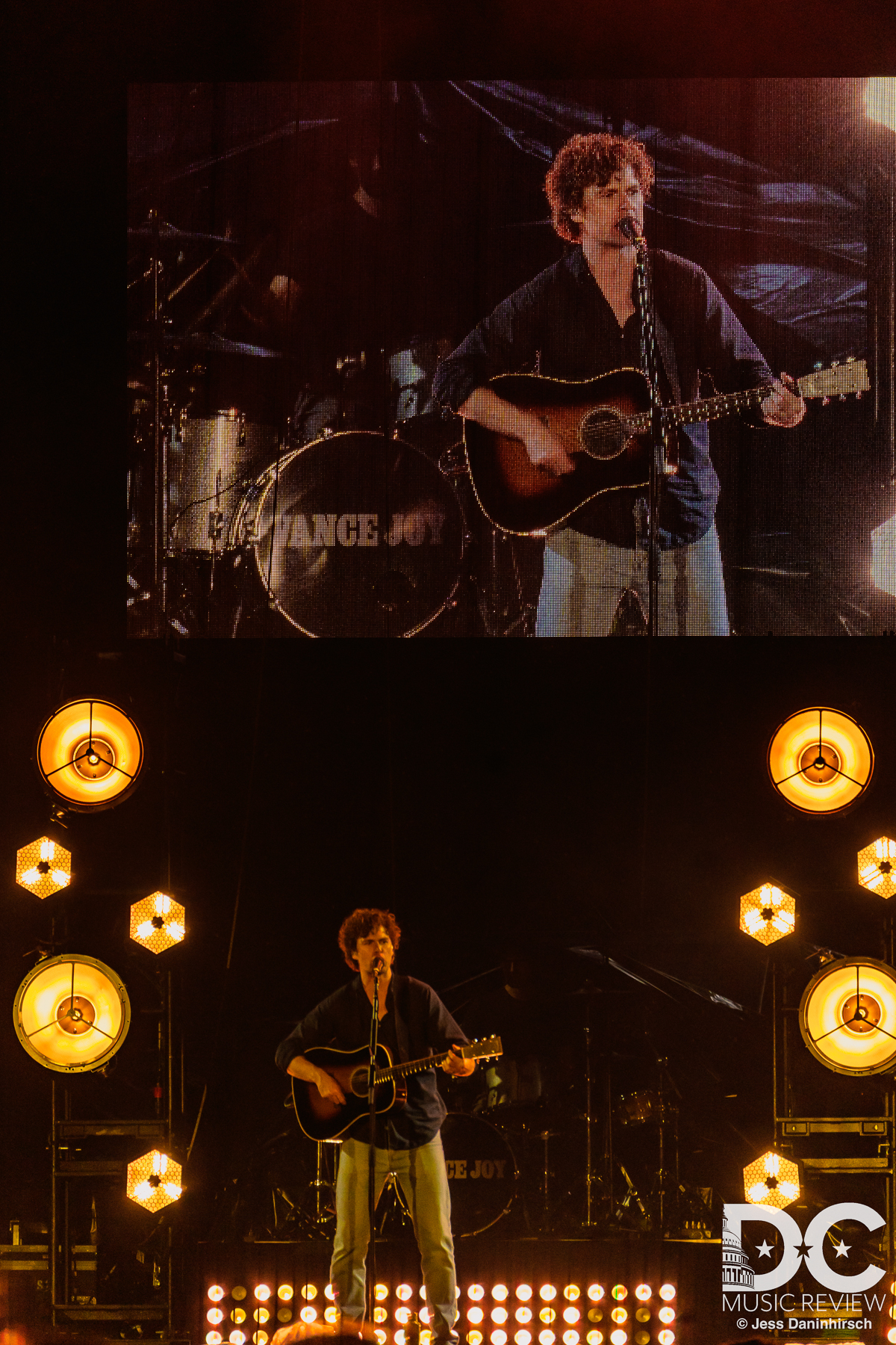 Vance Joy performs at Nationals Park