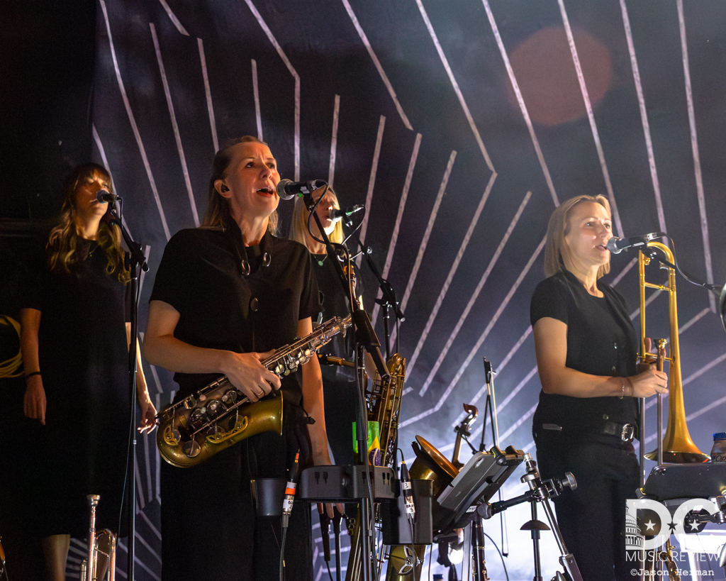 The amazing brass section!