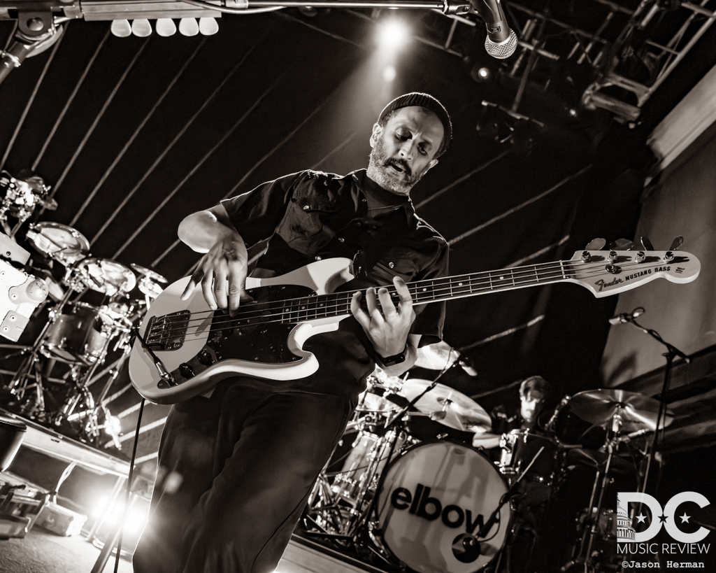 elbow performs at the 9:30 Club on Sep. 26, 2025