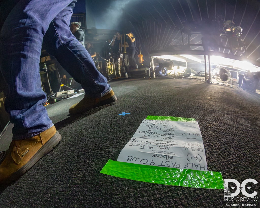 elbow performs at the 9:30 Club on Sep. 26, 2025