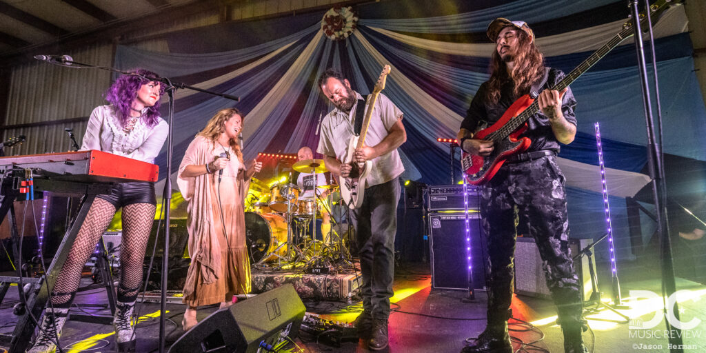 Natalie Brooke, Hailey Jane, Cris Jacobs, and Nester perform at the 2024 Ramble Festival