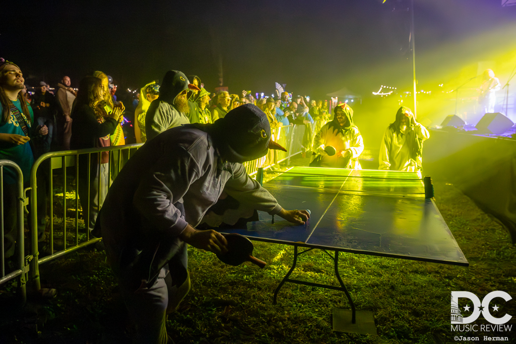 Ramble Pigeons were playing ping pong!