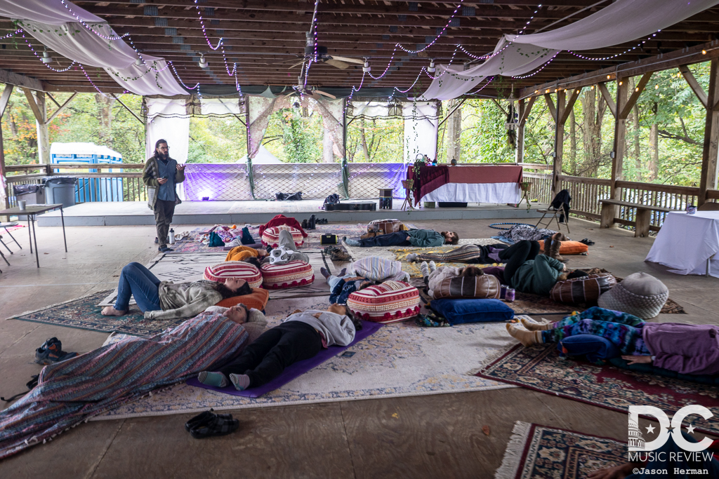 One of the many workshops at The Chill Pavilion