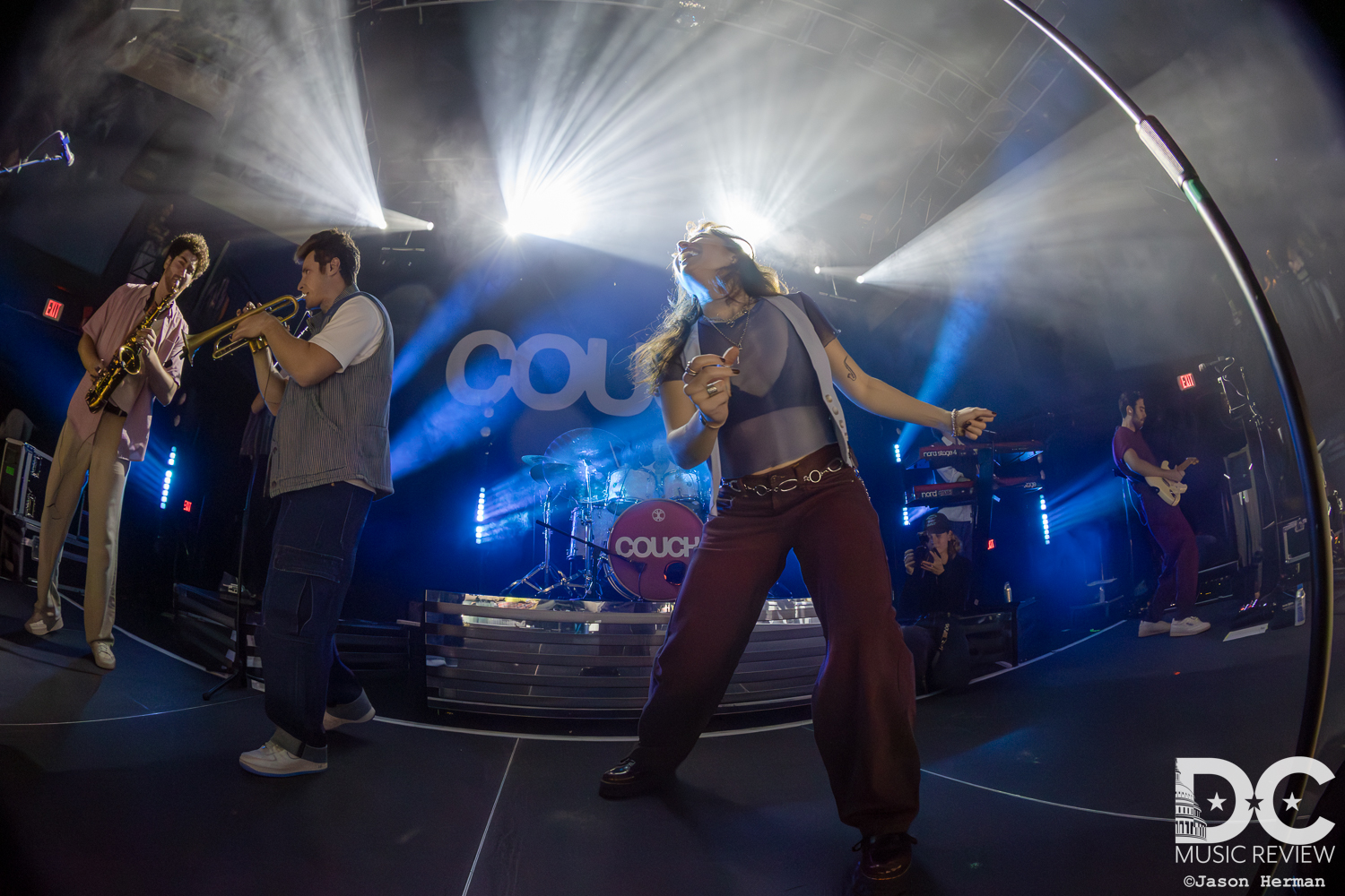 Couch performs at the 9:30 Club on Nov 15, 2025