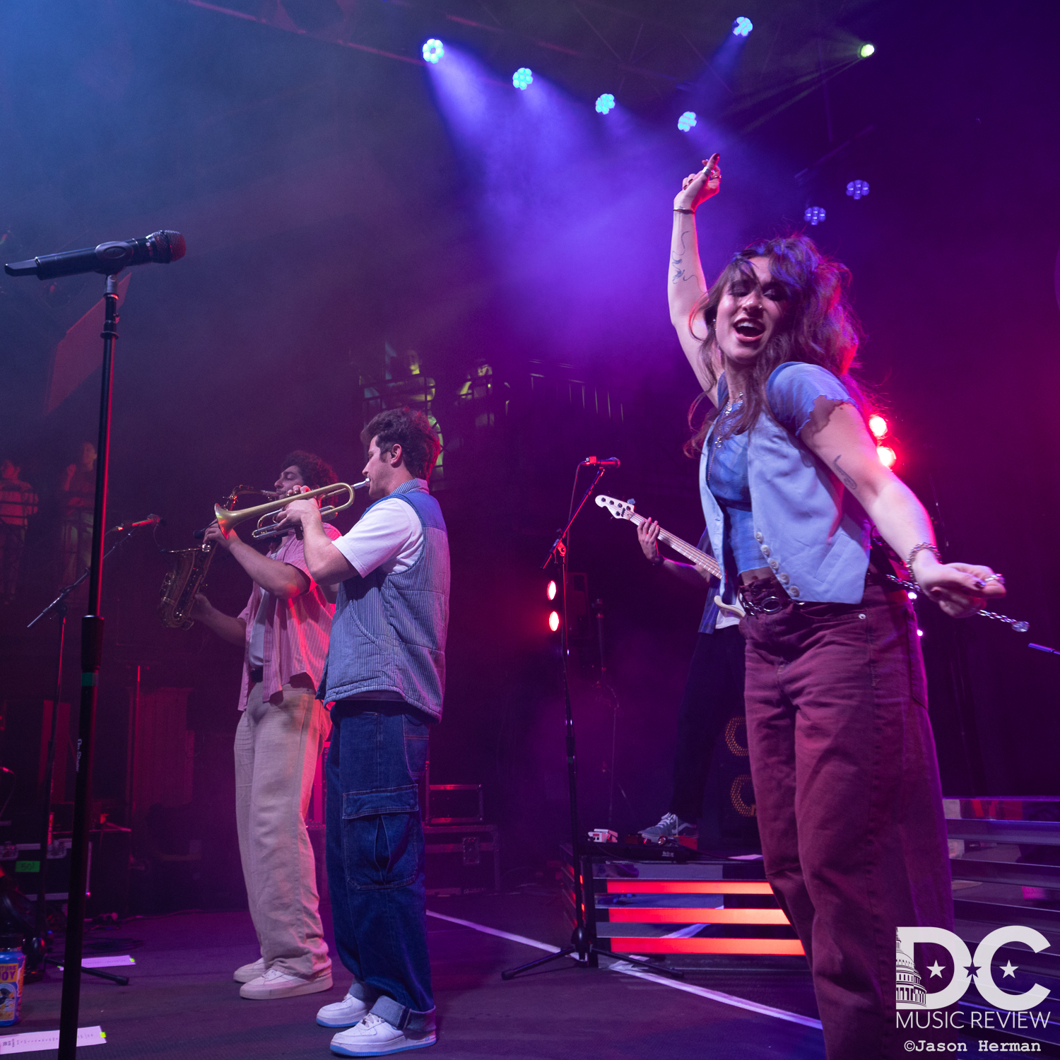 Couch performs at the 9:30 Club on Nov 15, 2025