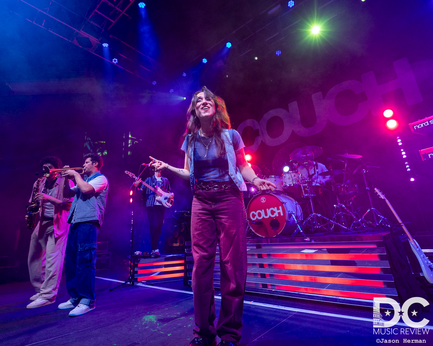 Couch performs at the 9:30 Club on Nov 15, 2025