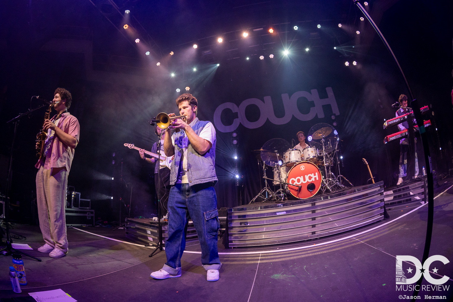 Couch performs at the 9:30 Club on Nov 15, 2025
