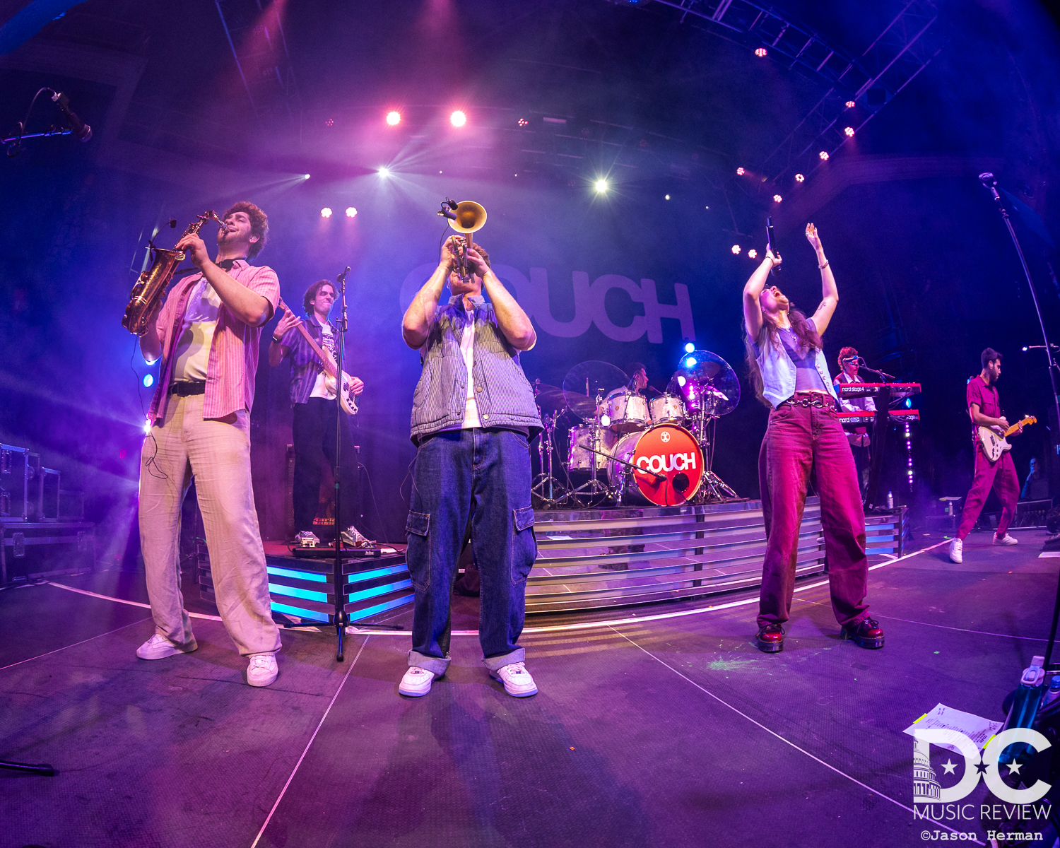 Couch performs at the 9:30 Club on Nov 15, 2025