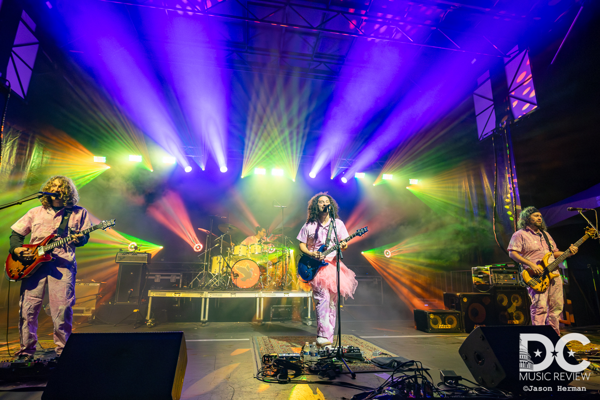 Pigeons Playing Ping Pong performing at Ramble Festival 2025