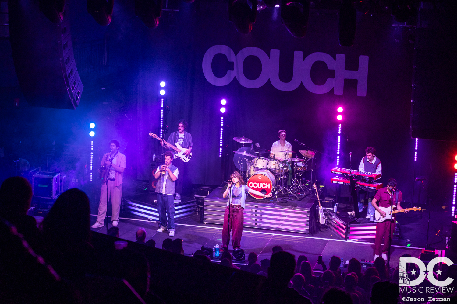 Couch performs at the 9:30 Club on Nov 15, 2025